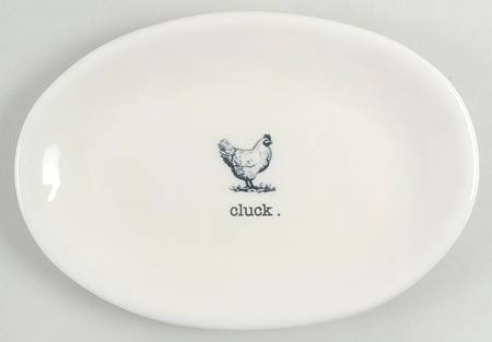 Farmyard 8" Oval Plate