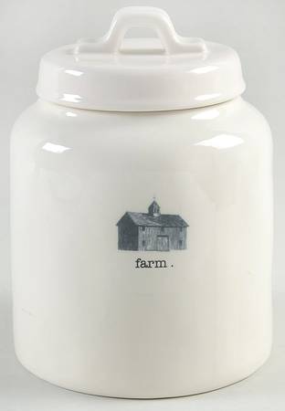 Farmyard Cookie Jar & Lid
