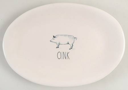 Farmyard 8" Oval Plate
