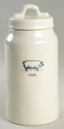 Farmyard Large Canister & Lid by Magenta
