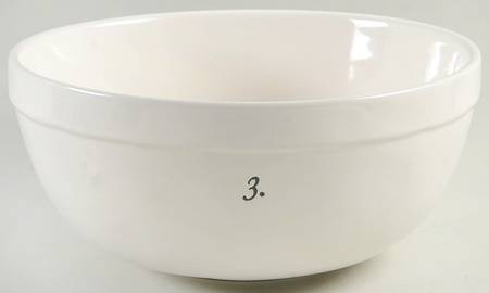Numbers 10" Mixing Bowl