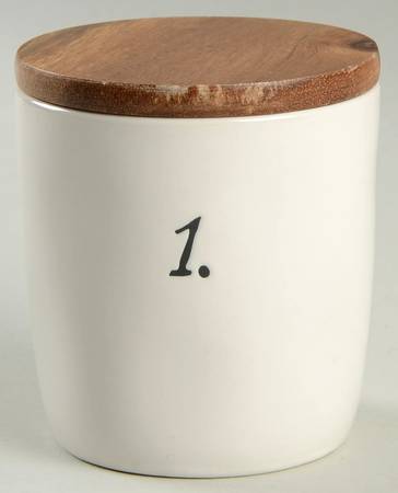 Numbers 3" Storage Jar & Lid
