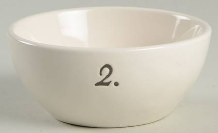 Numbers Spice Cellar/Pinch Bowl