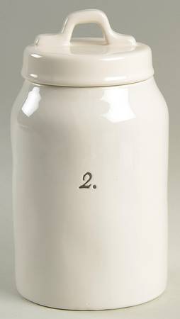 Numbers Medium Canister & Lid