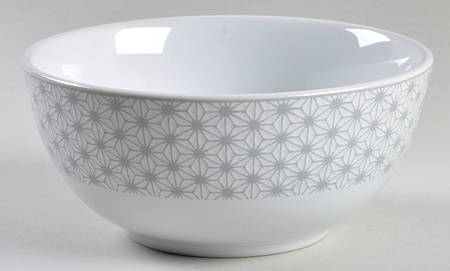 Avery Medley Gray Soup/Cereal Bowl