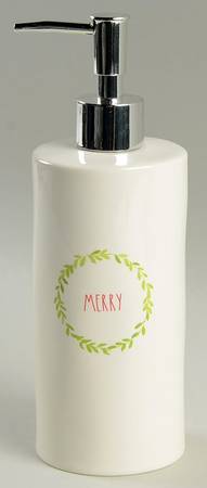 Christmas Wreath Lotion/Soap Dispenser
