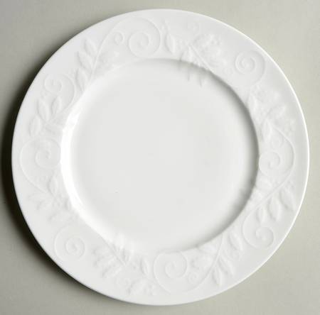 Holly Wreath Salad Plate