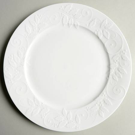 Holly Wreath Dinner Plate