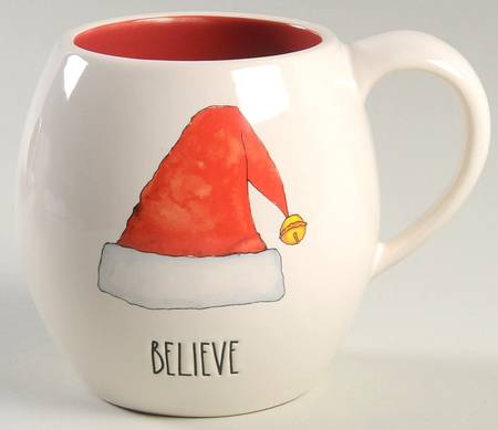 Christmas (Believe, Wish, Give, Merry) Mug