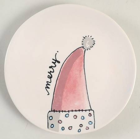Christmas (Believe, Wish, Give, Merry) Appetizer Plate