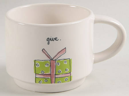 Christmas (Believe, Wish, Give, Merry) Stackable Mug