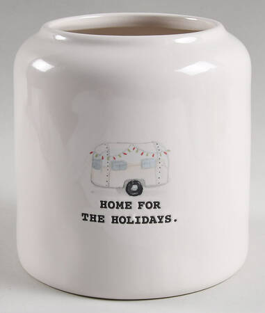Home for the Holidays Cookie Jar No Lid