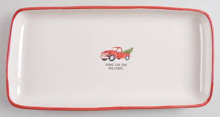Home for the Holidays 14" Rectangular Serving Platter
