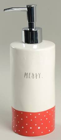 Christmas Polka Dot Lotion Dispenser