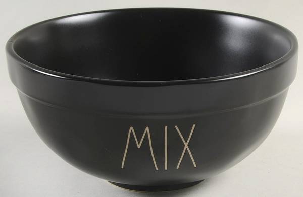 Farmhouse Black 6" Mixing Bowl