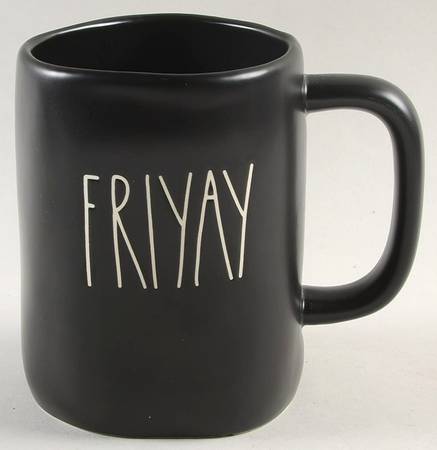 Farmhouse Black Mug