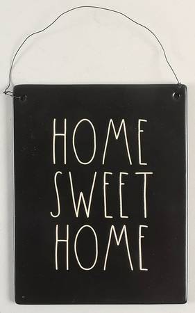 Farmhouse Black Wall Plaque