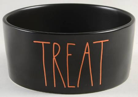 Farmhouse Black Dog Bowl