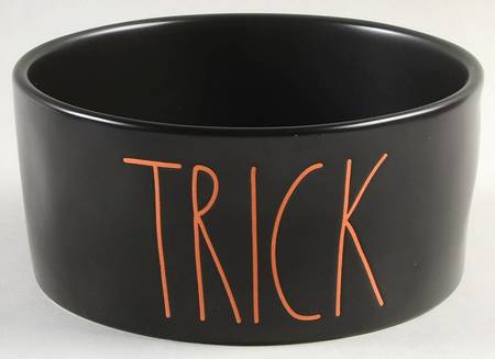 Farmhouse Black Dog Bowl
