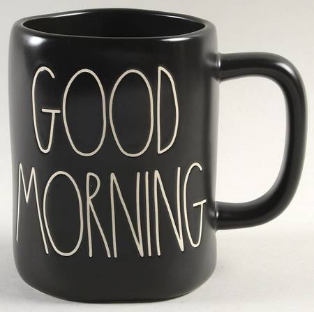 Farmhouse Black Mug