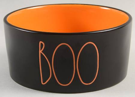 Farmhouse Black Dog Bowl