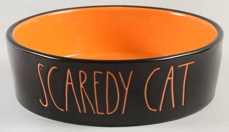 Farmhouse Black Cat Bowl