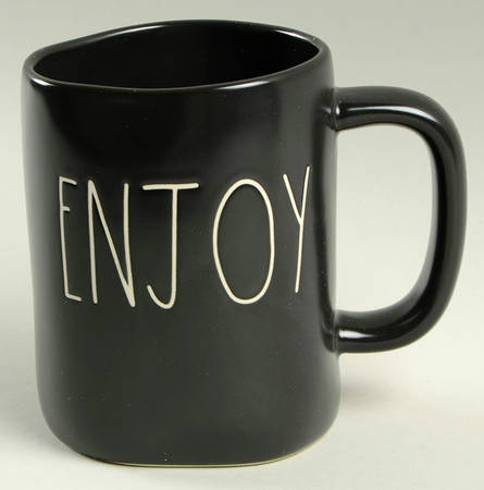 Farmhouse Black Mug