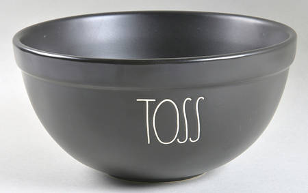 Farmhouse Black 8" Mixing Bowl