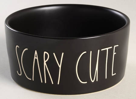Farmhouse Black Dog Bowl