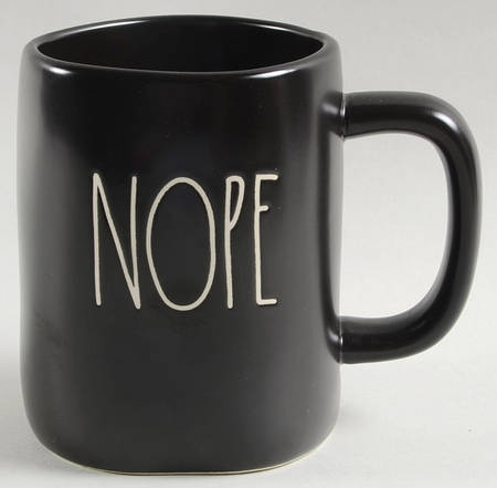 Farmhouse Black Mug