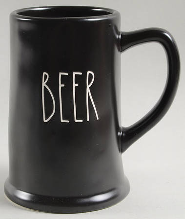 Farmhouse Black Beer Stein