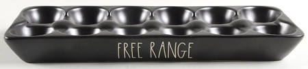 Farmhouse Black Egg Crate (Holds 12 Eggs)