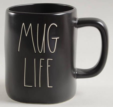 Farmhouse Black Mug