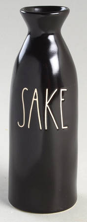 Farmhouse Black Sake Bottle