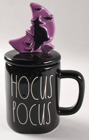 Farmhouse Black Mug & Lid