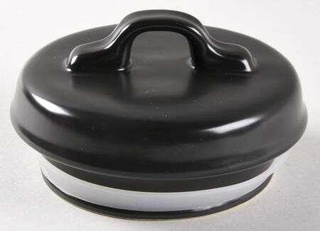 Farmhouse Black Lid for Flour Canister