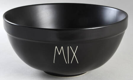 Farmhouse Black 10" Mixing Bowl