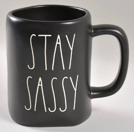 Farmhouse Black Mug