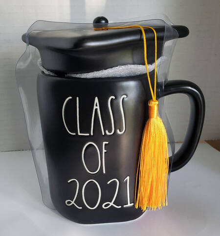 Farmhouse Black Mug & Lid