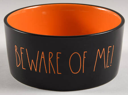 Farmhouse Black Dog Bowl