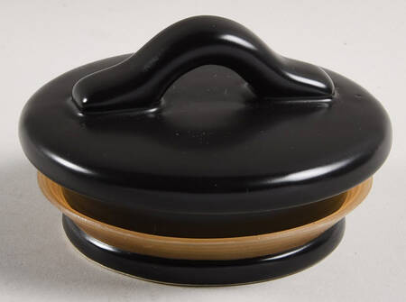 Farmhouse Black Lid for Medium Canister