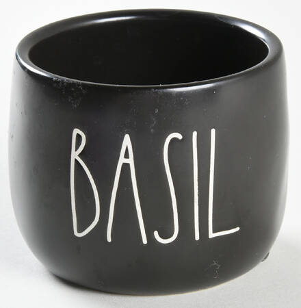 Farmhouse Black Spice Jar Set Individual Jar No Lid