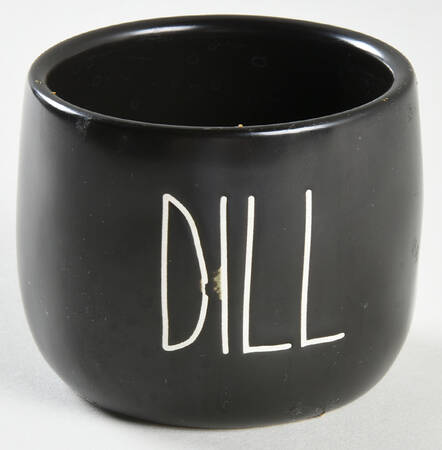 Farmhouse Black Spice Jar Set Individual Jar No Lid
