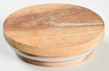 Farmhouse Black Lid for Spice Jar Set Individual Jar