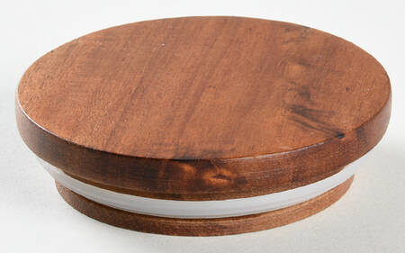 Farmhouse Black Lid for Spice Jar Set Individual Jar