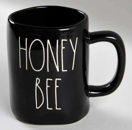 Farmhouse Black Mug No Lid