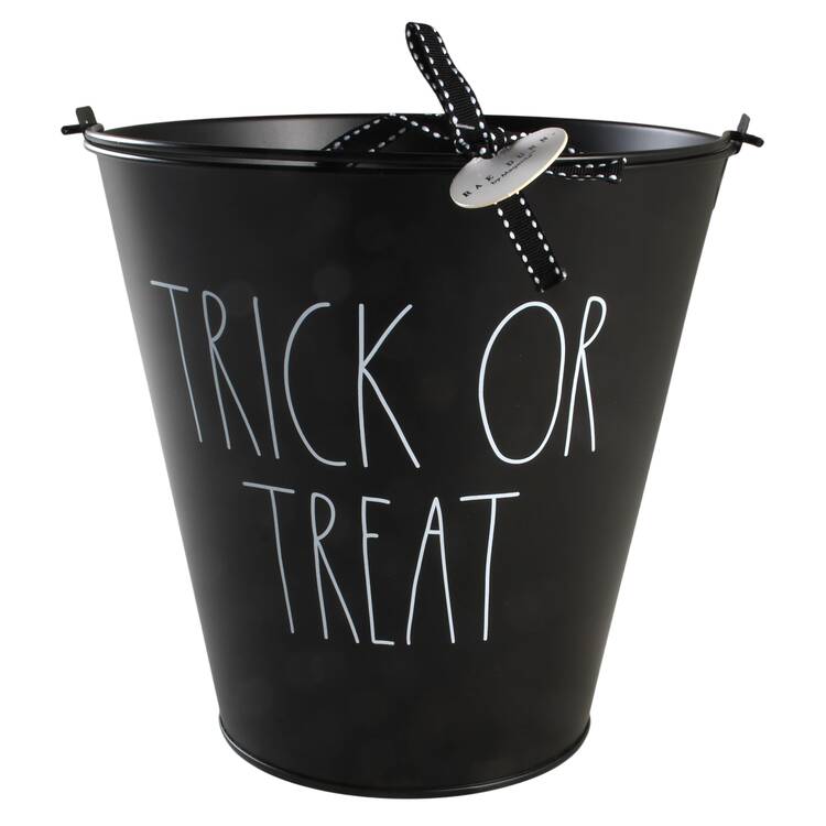 Farmhouse Black Bucket-W/Handle