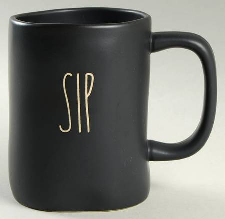 Farmhouse Black Mug