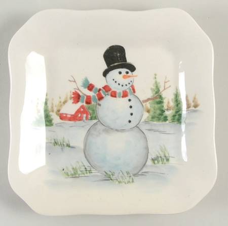 MXE36 Square Appetizer Plate