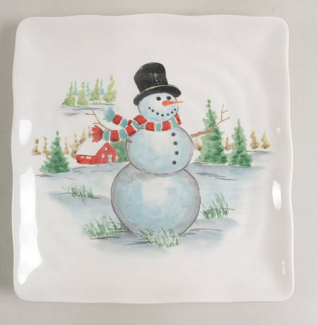 MXE36 Square Salad Plate